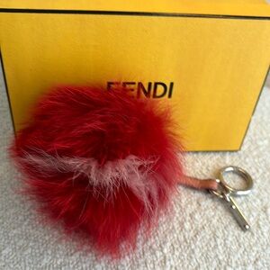 Fendi bag charm